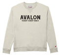 Unisex Avalon East Coast USA 1991 Crew - Oatmeal