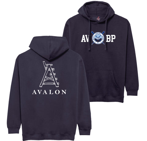 Men's AVBP Essential Fleece Hood - Navy