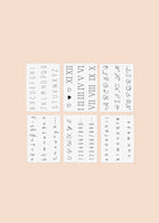 Make It Yours Temporary Tattoo Pack