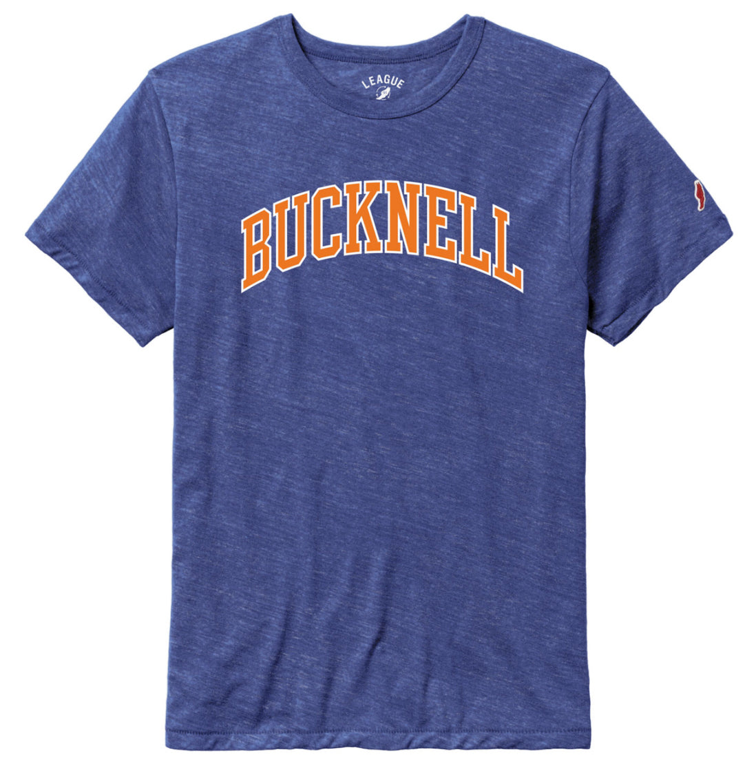 Unisex Bucknell Collegiate Tee - Heather Royal Blue
