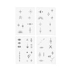 Celestial Temporary Tattoo Pack