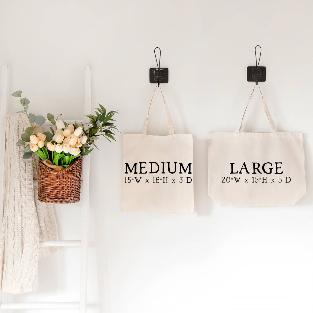 Colorful Salty Tote Bag 2 SIZES: M