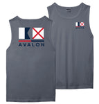 Men's Avalon Standard Tank - Washed Denim ** 20% END OF SUMMER SALE