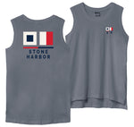 Men's Stone Harbor Standard Tank - Washed Denim ** 20% END OF SUMMER SALE