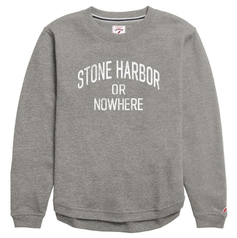 Women's Stone Harbor Or Nowhere Victory Springs Crew - Fall Heather