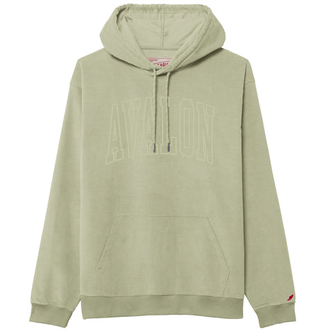 Unisex Avalon Tone on Tone Cord Hood - Sage ** 20% END OF SUMMER SALE