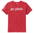 Men's Go Phils Victory Falls Tee - Heather True Red