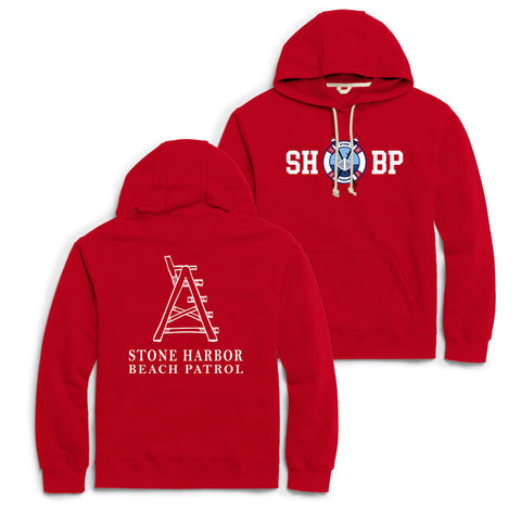 Men's SHBP Essential Fleece Hood - Red