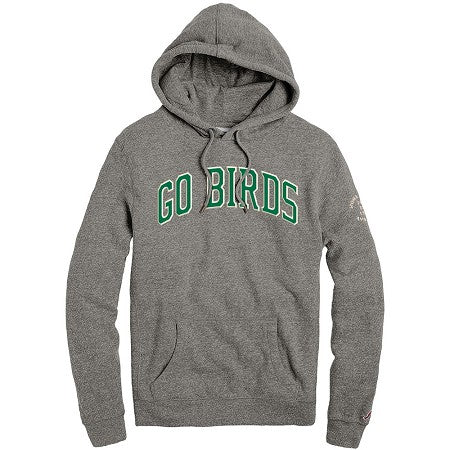 Unisex Go Birds Hood - Gray **new**