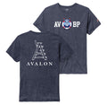 Men's AVBP Victory Falls Tee - Heather Navy