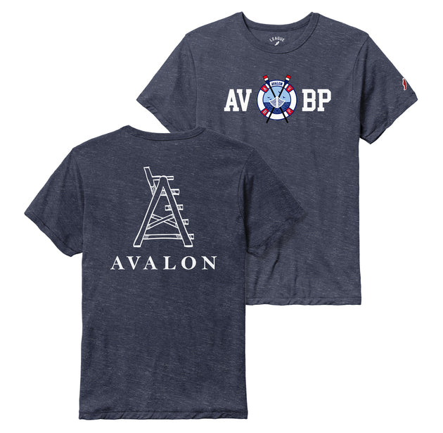 Men's AVBP Victory Falls Tee - Heather Navy