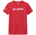 Kids Go Phils Victory Falls Tee - Heather True Red