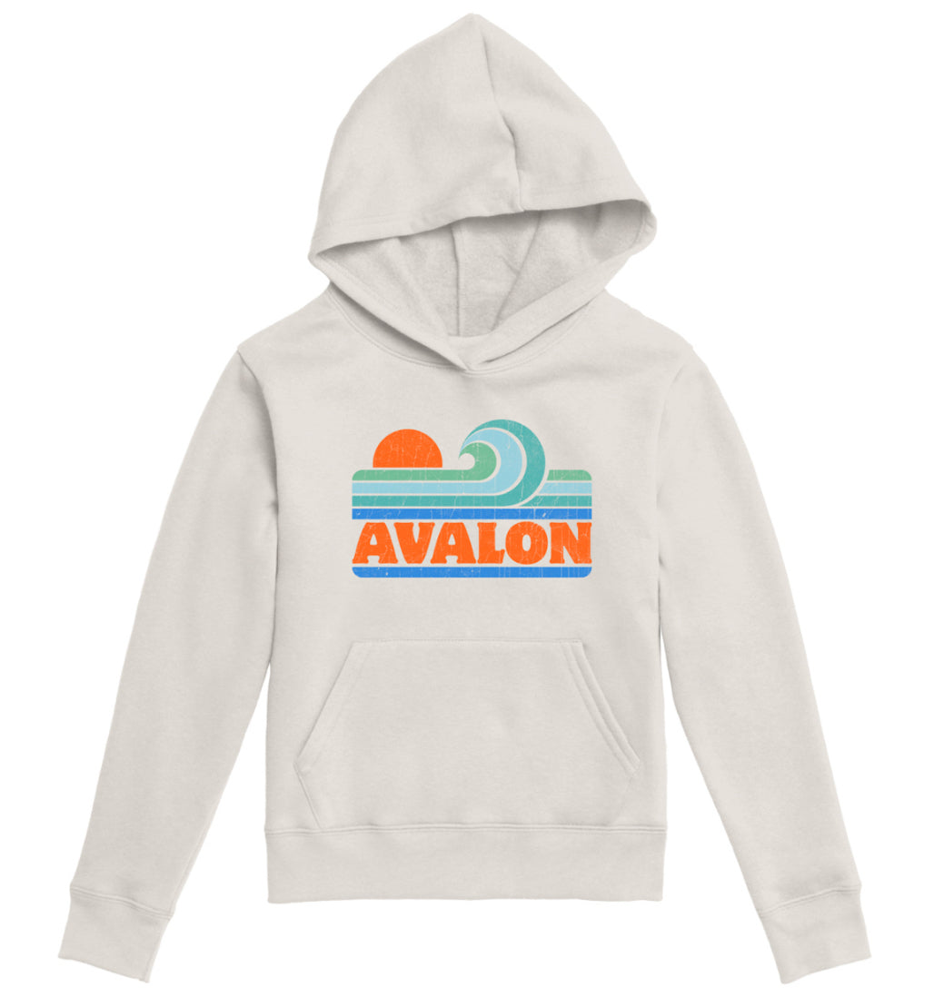 Kids Avalon New Wave Essential Hood - Oatmeal Heather