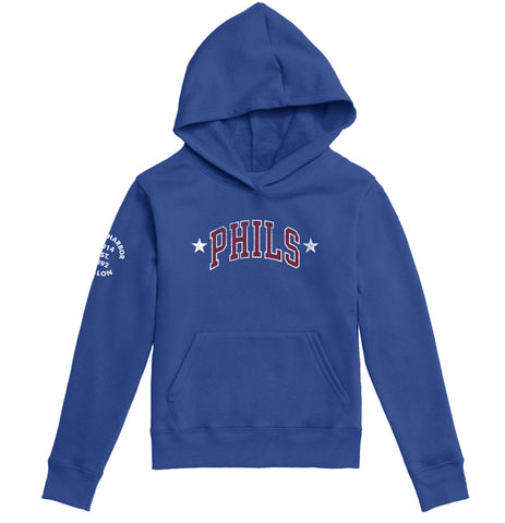 Kids Phils Youth Essential Hood - Royal Blue