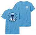 Kids Stone Harbor Water Tower Tee - Heather Power Blue