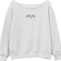 Womens Avalon Tiffany Wave Off The Shoulder - Sno White
