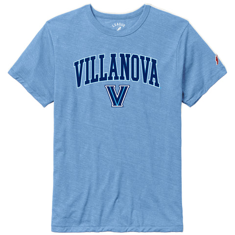 Unisex Villanova Collegiate Tee - Heather Power Blue