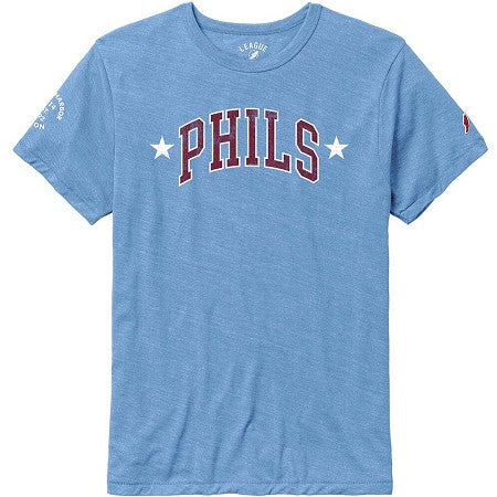 Unisex Phils Victory Falls Tee - Heather Power Blue