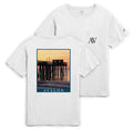 Men's Avalon Fishing Pier Pocket Tee - White