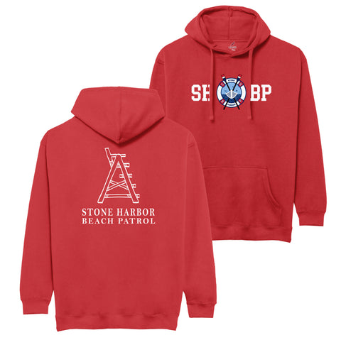 Men's SHBP Essential Fleece Hood - Red