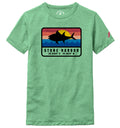 Kids Stone Harbor Big Tuna Tee - Heather Mint