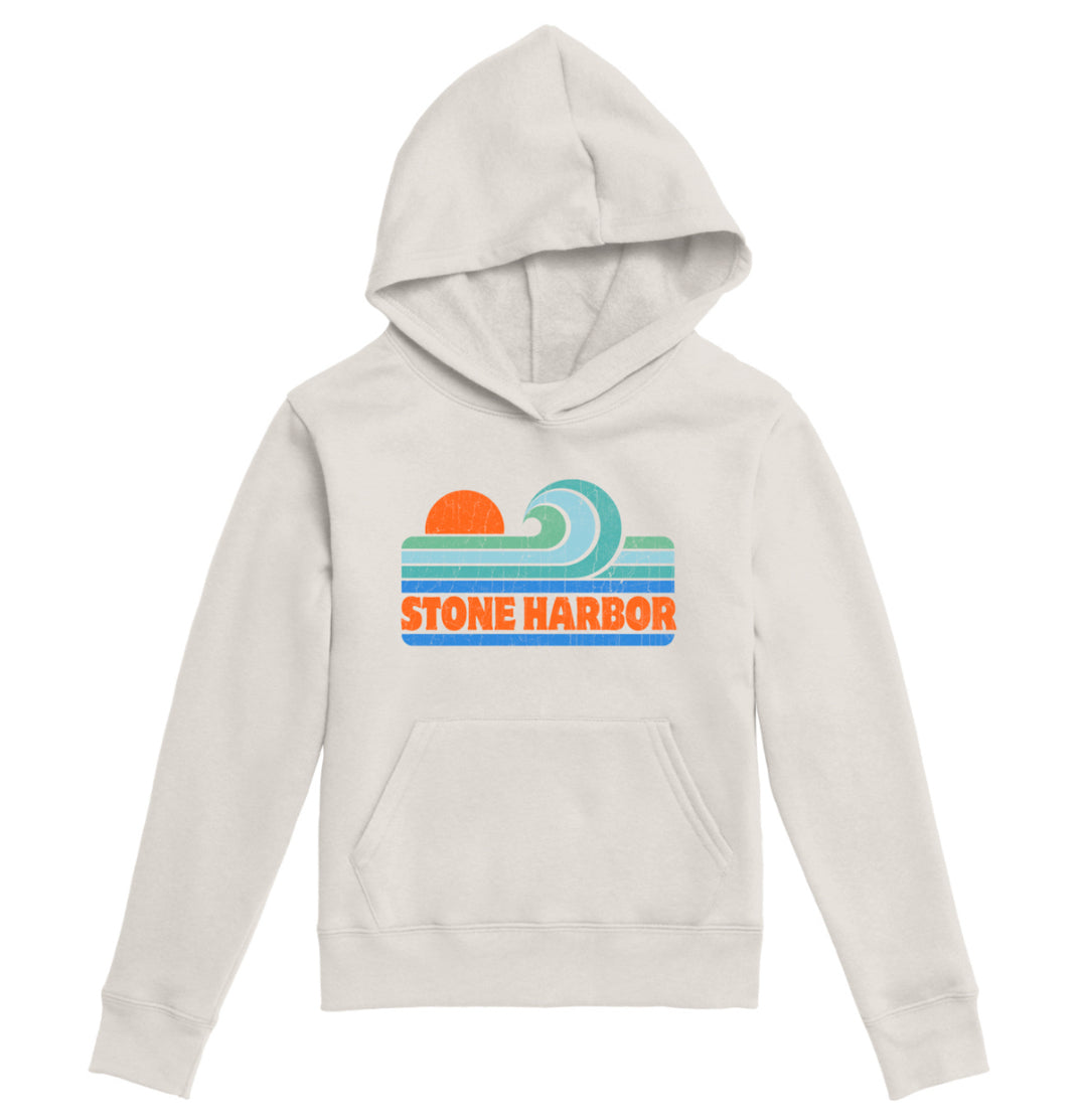 Kids Stone Harbor New Wave Essential Hood - Oatmeal Heather