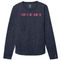 Women's Stone Harbor Candy Intramural Long Sleeve Tee - Heather Lib Navy