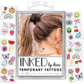Retro Littles Temporary Tattoo Pack